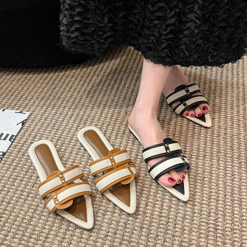 Slip-on Lazy Slippers For Women