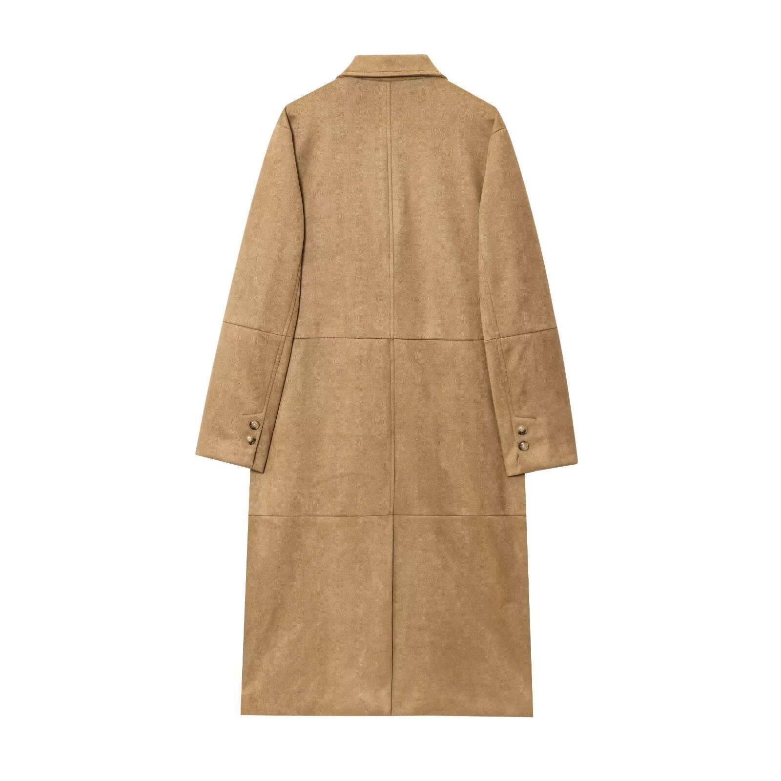 New Fashion Loose Casual Elegant Minimalist Suede Coat Jacket