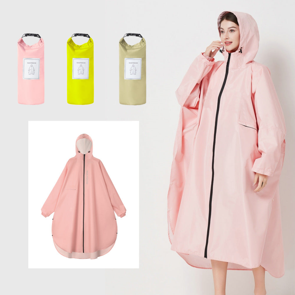 Fashionable Outdoor Raincoat For Adults Cycling