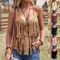 Women's Spaghetti-Strap Sassy Western-Style Tank Top