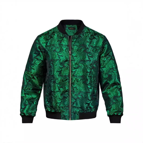 Mens Stylish Trendy Jacket With A Stand-up Collar