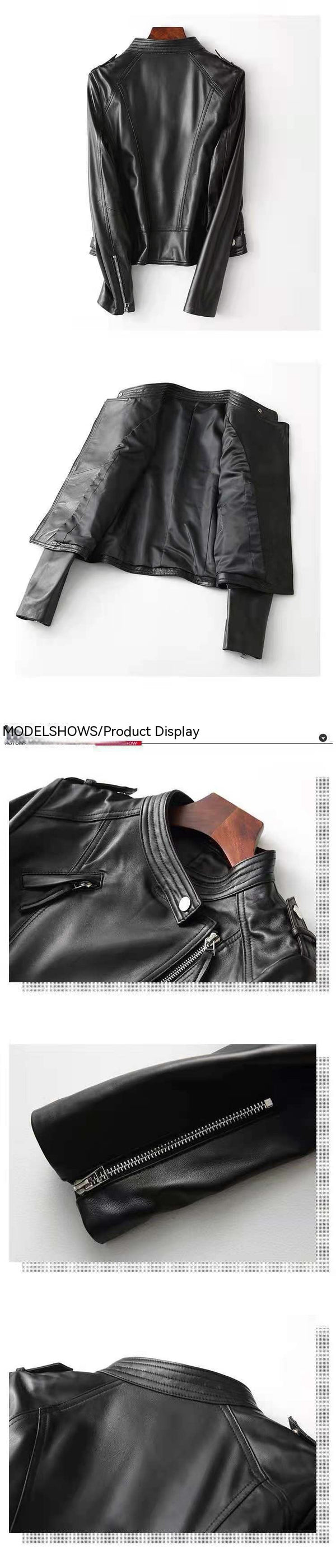 Sheepskin Small Motorcycle Jacket