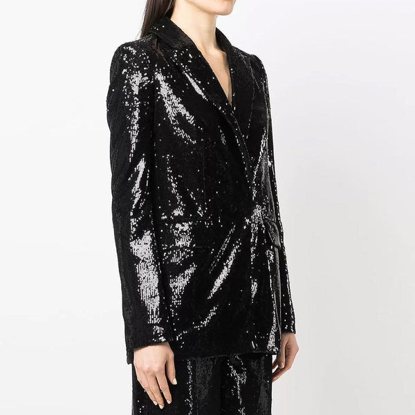 Fashionable Sequin Women's Blazer Top