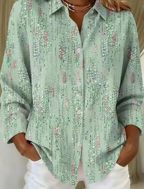 Willowbrook Plaid Long Sleeve Work Blouse