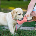 Pet Water Bottle Feeder Bowl Garbage Bag Storage Portable Pet Outdoor Travel 3 In 1 Dog Water Bottle