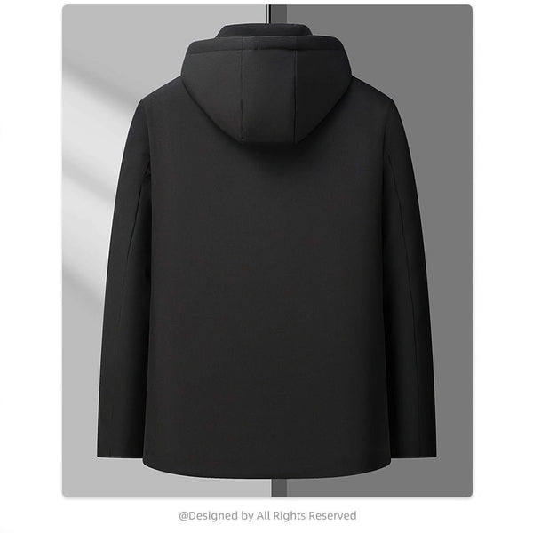 Mens Retro Casual Padded Cotton Jacket