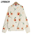 5 New Men's Digital Print Zipper Stand Collar Windbreaker Sport