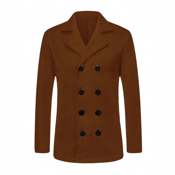 Casual Business Men's Wool Coatovercoat