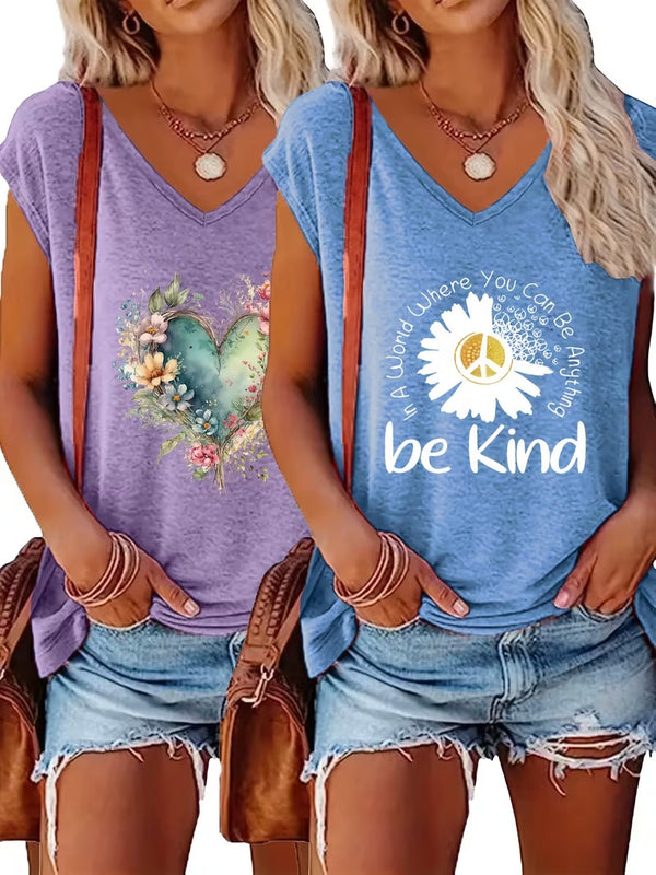 Packaged Women's Short-sleeve And Long-sleeve T-shirts