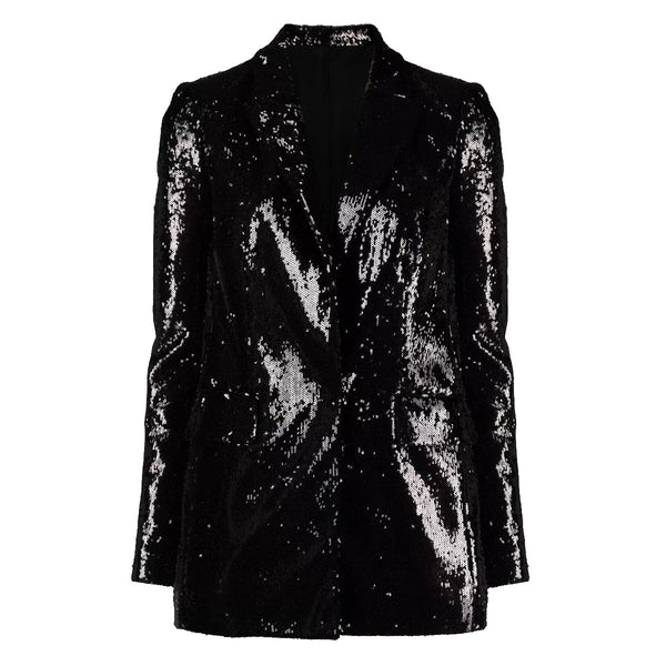 Fashionable Sequin Women's Blazer Top