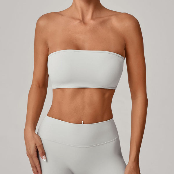 Leak-proof, Chest-hugging Base-layer Fitness Top, Tight-fitting For Women