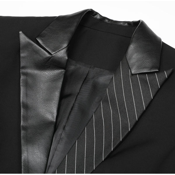 Springautumn Fashionable Patchwork Blazer For Women