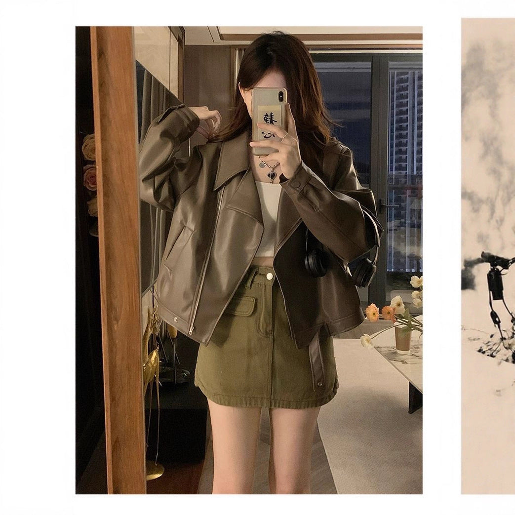 Women's Fashionable Casual Retro Long-Sleeve Jacket
