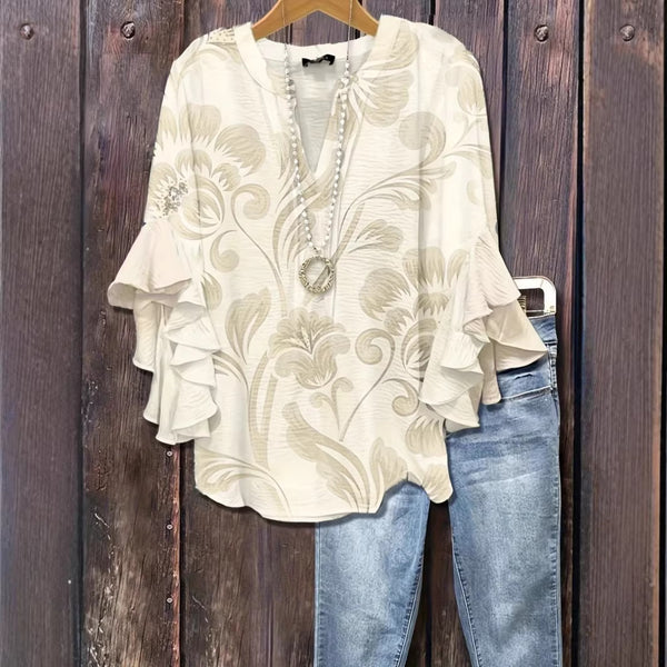 European And American-style Elegant Women's T-shirt