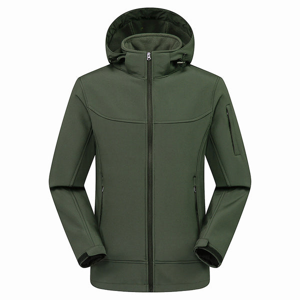 Windproof Waterproof Softshell Insulated And Breathable Mountaineering Jacket