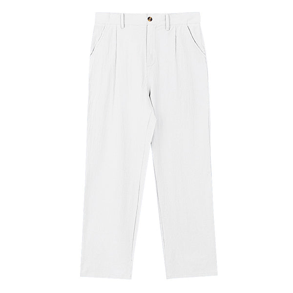 Men's GORE-TEX Casual Loose-Fit Business Straight-Leg Suit Trousers