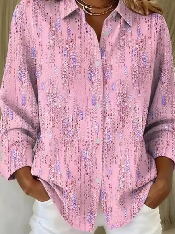 Willowbrook Plaid Long Sleeve Work Blouse