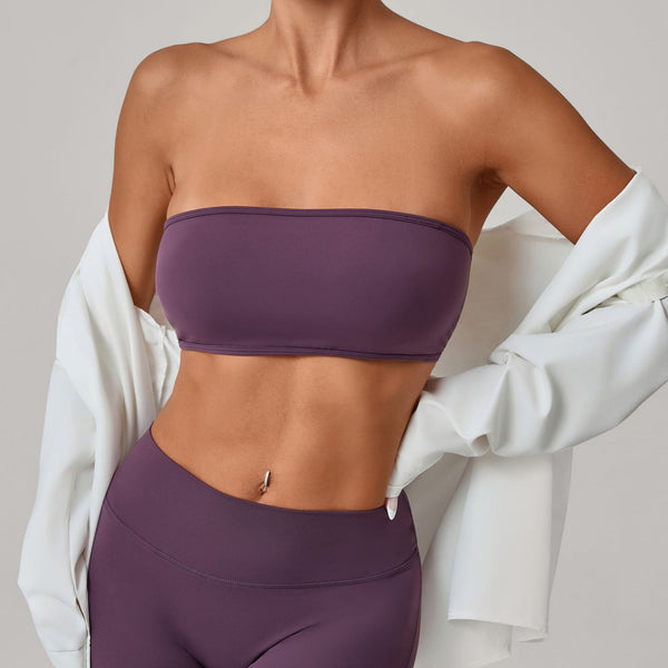 Leak-proof, Chest-hugging Base-layer Fitness Top, Tight-fitting For Women