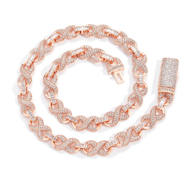 Unique Cuban-link Necklace For Men And Women Niche Style Collarbone-length