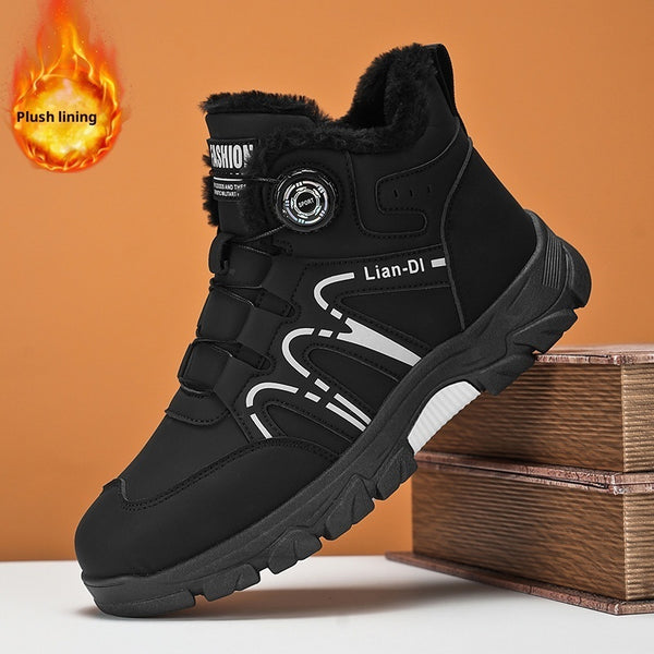 Warm Martin Boots British Style Fashion Trendy Shoes