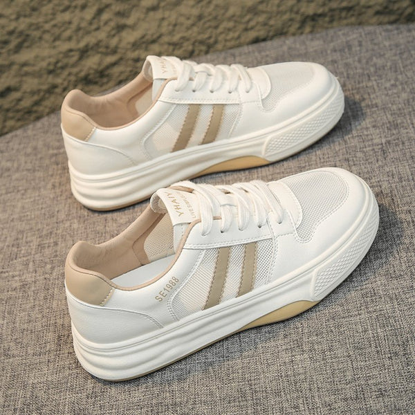 Mesh White Sneakers Womens Shoes 2024 Springsummer New Style