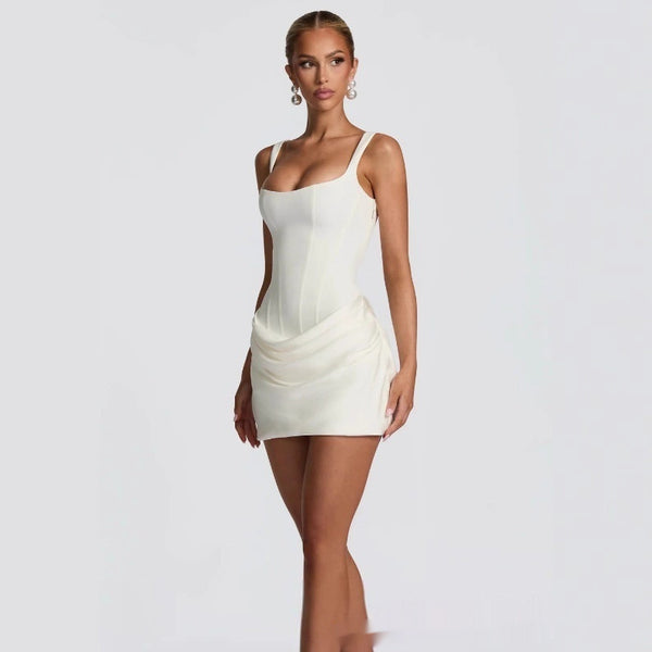 Summer Corset Dress Graceful Sleeveless Short Dresses For Party Wedding Evenning Clothing