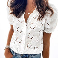 Women's Single-Breasted Professional Elegant Shirt