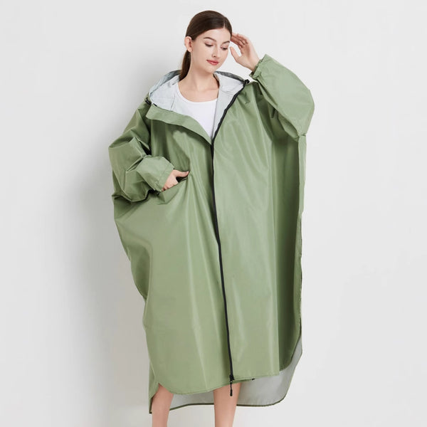 Fashionable Outdoor Raincoat For Adults Cycling
