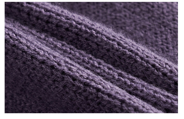 Star Yarn Dyed Loose Hooded Sweater