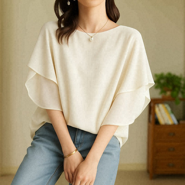 Casual All-match Chiffon Blouse For Women