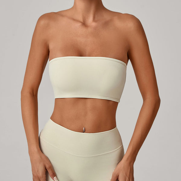 Leak-proof, Chest-hugging Base-layer Fitness Top, Tight-fitting For Women