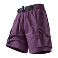 Men's Summer Thin Loose-Fitting Casual Quick-Drying Sports Cropped Pants