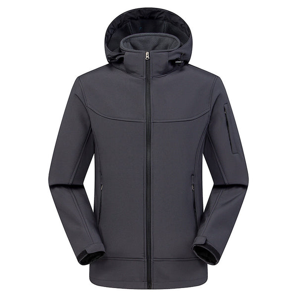 Windproof Waterproof Softshell Insulated And Breathable Mountaineering Jacket