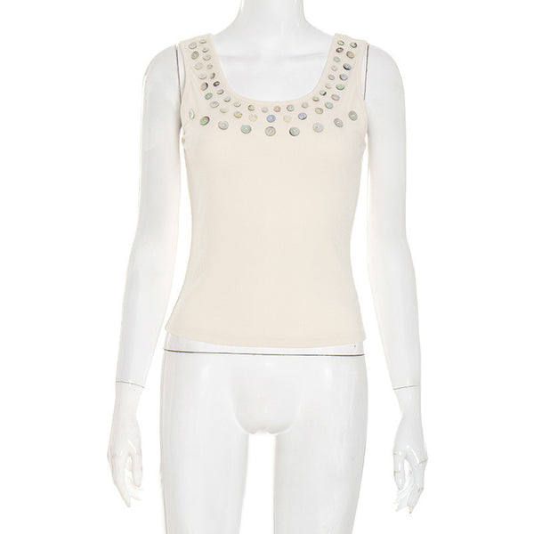 Sleeveless Camisole Womens Top With A Slim Fit