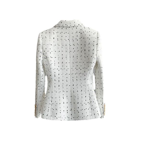 Plaid Suit Jacket For Women Korean Version