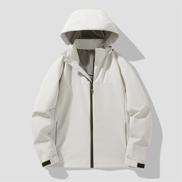 Outdoor Couple's Hardshell Jacket Single-Layer Hiking Coat