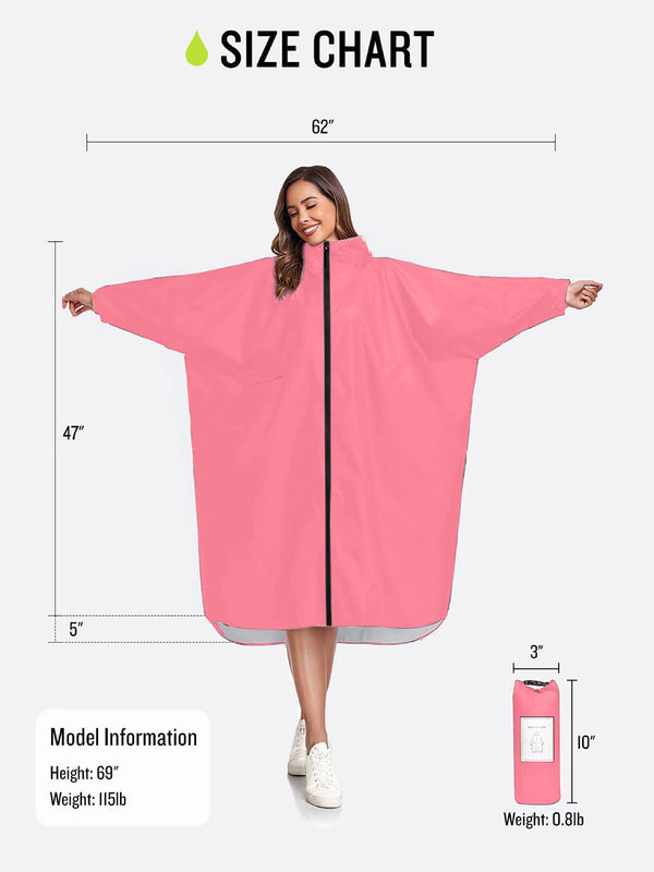 Fashionable Outdoor Raincoat For Adults Cycling