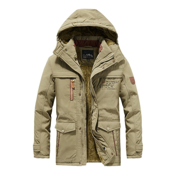 New Autumnwinter Mens Insulated Tactical Jacket