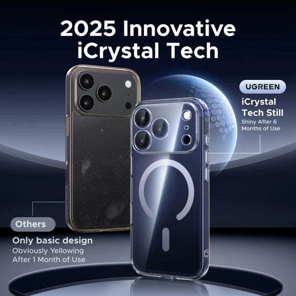 UGREEN Magnetic Case for iPhone 17 Pro Cases Shockproof Cover for iPhone 17 16 15 14 Pro Air 17pro max for Magsafe Macsafe Case