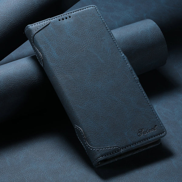 Wireless Charging Faux Leather Card Holder Stand Wallet Magnetic Button Flip Cover Phone Case For Samsung Galaxy S26 Ultra S25