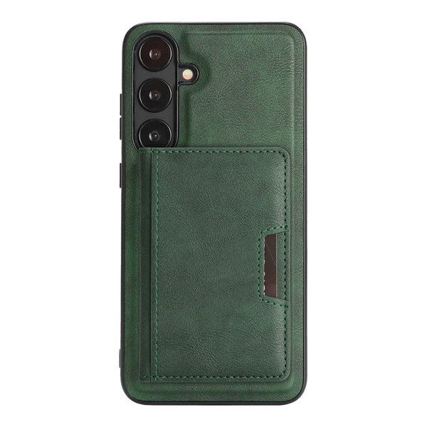 2 in 1 Leather Case For Samsung Galaxy A37 A57 A17 A14 A15 A34 A36 A53 A55 A16 A26 A35 A52 A54 A56 4G 5G Card Slot Phone Cover