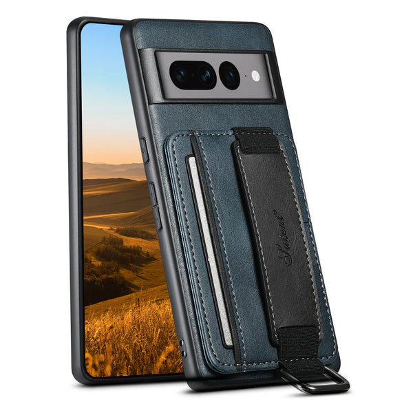 SUTENI Faux Leather Wallet Phone Case For Google Pixel 6 6a 7 7a 8A Pro Card Slot Holder Cover