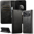 SUTENI brand Calfskin Magnetic Flip Leather Case for iPhone 17 Pro Max 13 14 Pro 15 Plus 16E 17 Air Book Folio Slim Wallet Case