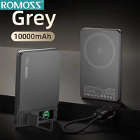 ROMOSS 500000mAh Magnetic Power Bank PD15W Wireless Fast Charging External Battery for Magsafe Powerbank for iPhone 17/16/15/14