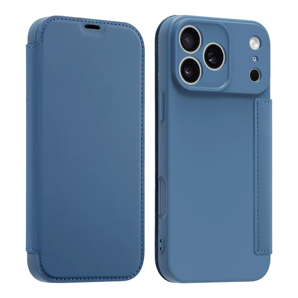 Soft Silicone Flip Case for iphone Air 17 Promax 16 Pro Max 15 Plus 14 Pro 12 13 iphone17 iphone16 Cards Slot Holder Phone Cover