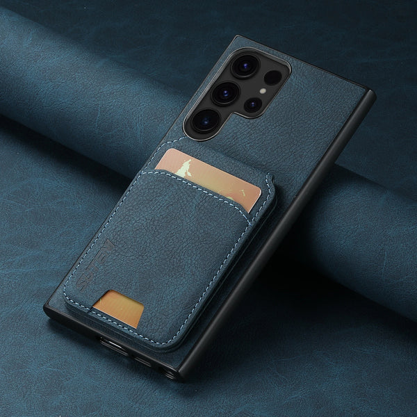 SUTENI Leather Wallet Card Holder Phone Cases For Samsung Galaxy S26 Ultra S25 Plus S24 S23 S22 Note20