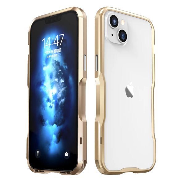 Metal Frame For iphone 17 16e 16 15 14 13 11 Pro Max Aluminum Alloy Case Bumper 12 Mini X Xs XR SE2020 7 8 Plus Shockproof Cover