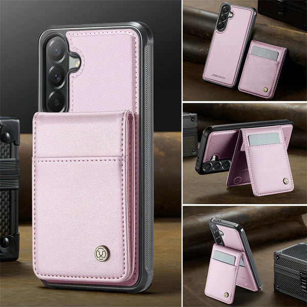 Magnetic Flip Leather Phone Case for Samsung Galaxy A57 5G A37 A17 A16 A36 A56 A15 A35 A55 A14 A34 A54 A13 A53 Wallet Card Cover