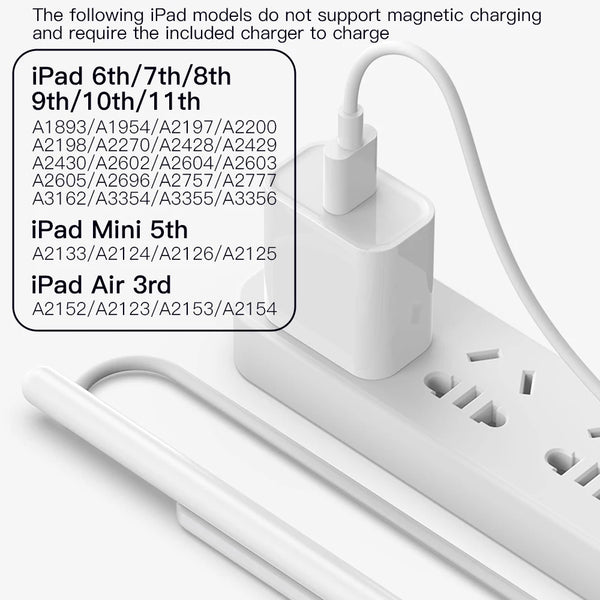 Stylus Pen For Apple Pencil 2 With Wireless Charging and Palm Rejection For iPad Air 4 5 Pro 11 12.9 Mini Accessories iPad Pen