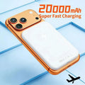 20000mAh Magnetic Power Bank PD 22.5W Wireless Fast Charger For Magsafe Portable Auxiliary Battery For iPhone Air 17